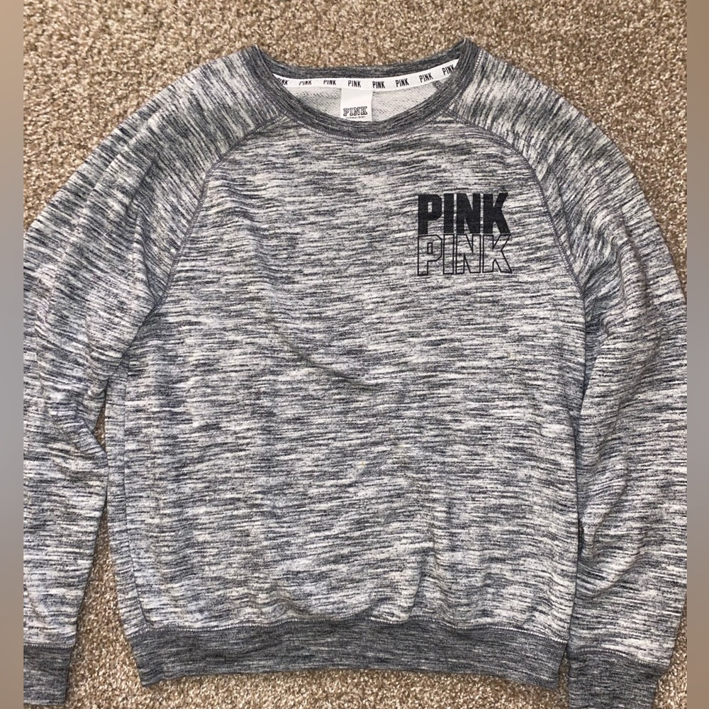 Pink xs crewneck sweater.